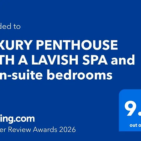 Luxury Penthouse With A Lavish And 2 En-suite Bedrooms Lejlighed