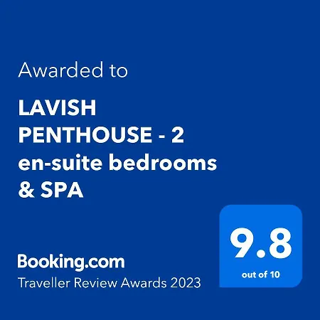 Appartement Luxury Penthouse With A Lavish And 2 En-suite Bedrooms *